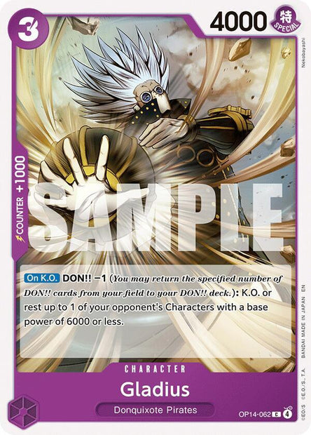 Gladius OP14-062 (The Azure Sea's Seven) 