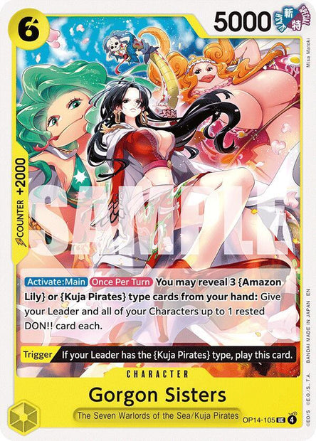Gorgon Sisters OP14-105 (The Azure Sea's Seven) 