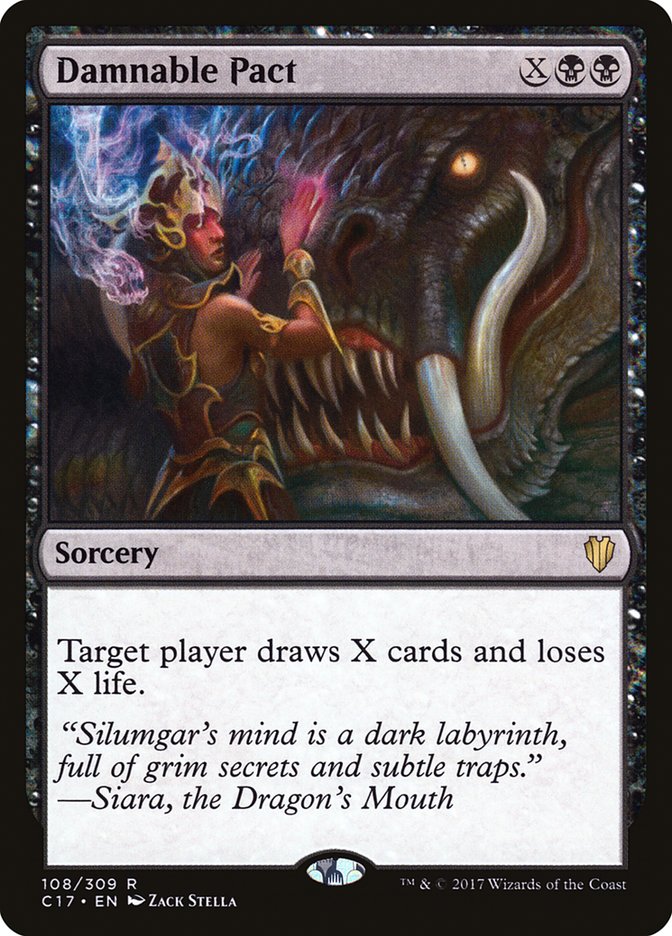 Damnable Pact 108/309 (Commander 2017) 