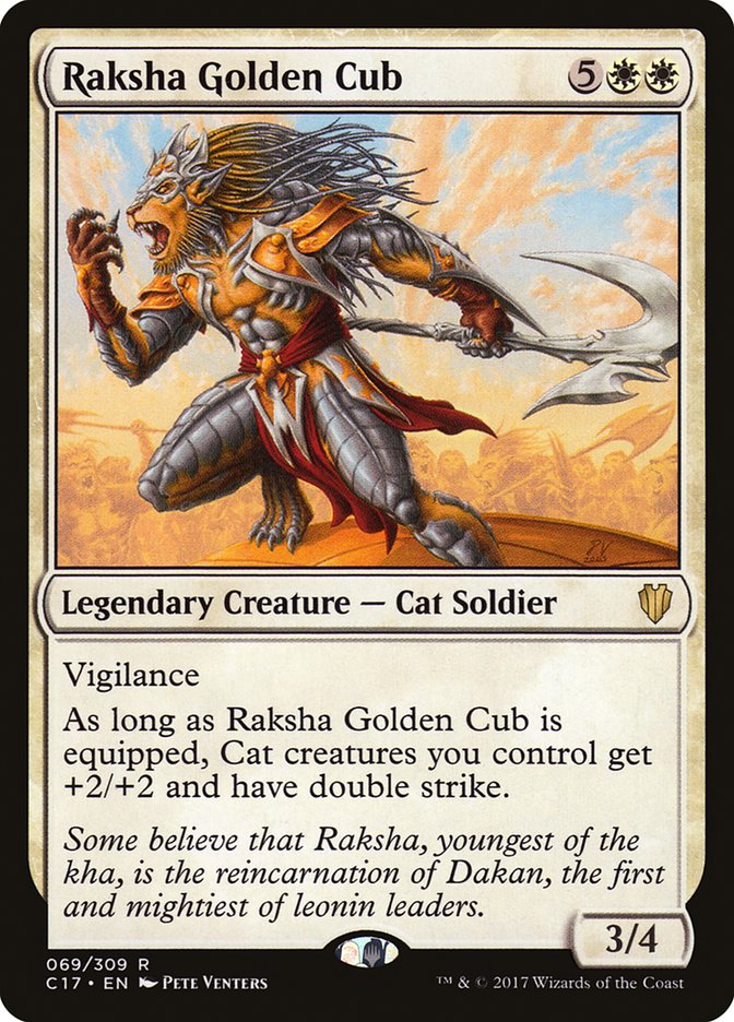 Raksha Golden Cub 69/309 (Commander 2017) 