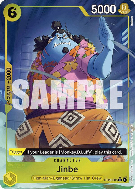 Jinbe ST29-005 (Starter Deck 29: Egghead)  - Full Art Foil