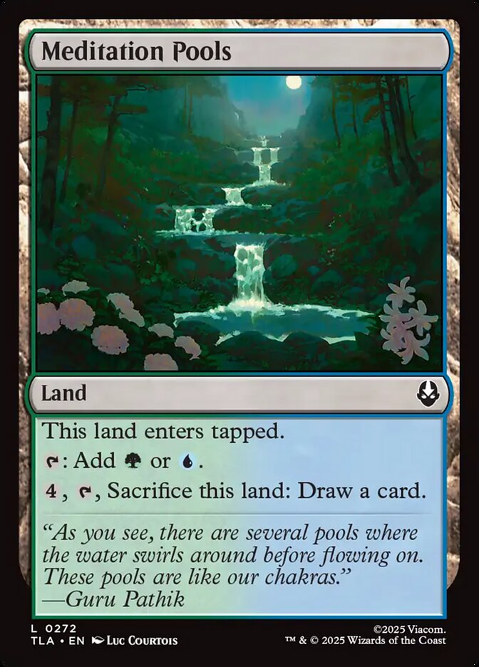 Meditation Pools 272/286 (Avatar: The Last Airbender)  - Foil