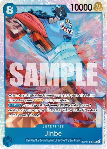 Jinbe OP14-049 (The Azure Sea's Seven)  - Foil