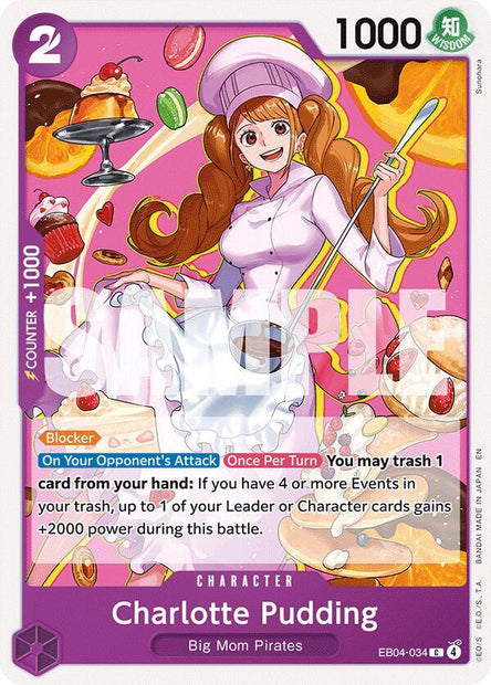 Charlotte Pudding EB04-034 (The Azure Sea's Seven) 