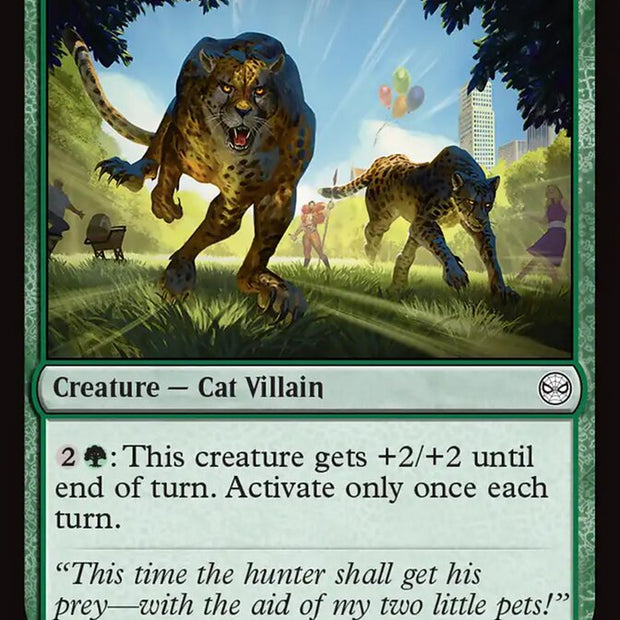 Kraven's Cats 104/198 (Marvel's Spider-Man)  - Foil