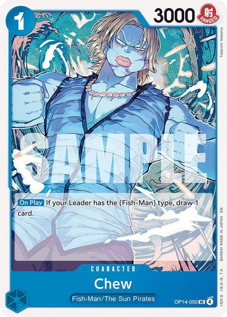 Chew OP14-050 (The Azure Sea's Seven) 