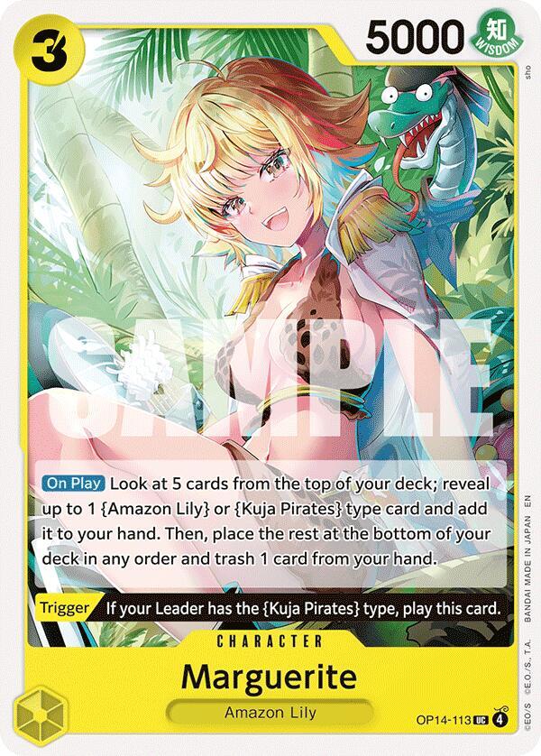 Marguerite OP14-113 (The Azure Sea's Seven) 