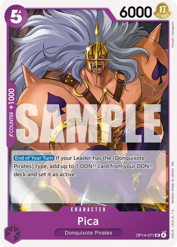 Pica OP14-071 (The Azure Sea's Seven) 