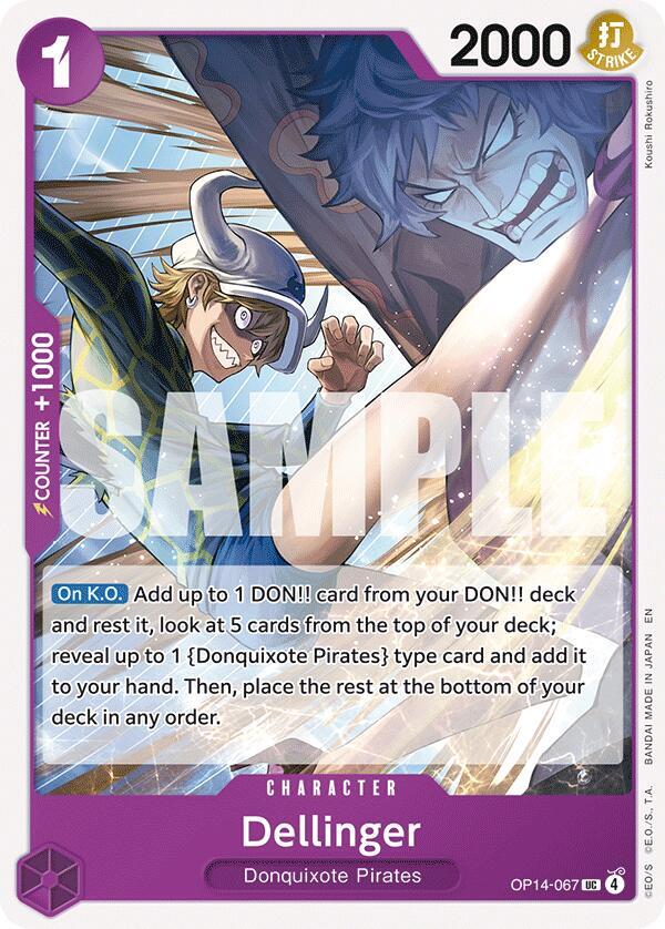 Dellinger OP14-067 (The Azure Sea's Seven) 
