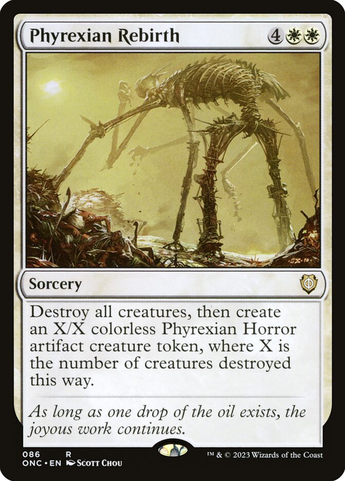 Phyrexian Rebirth 86/28 (Commander: Phyrexia: All Will Be One) 