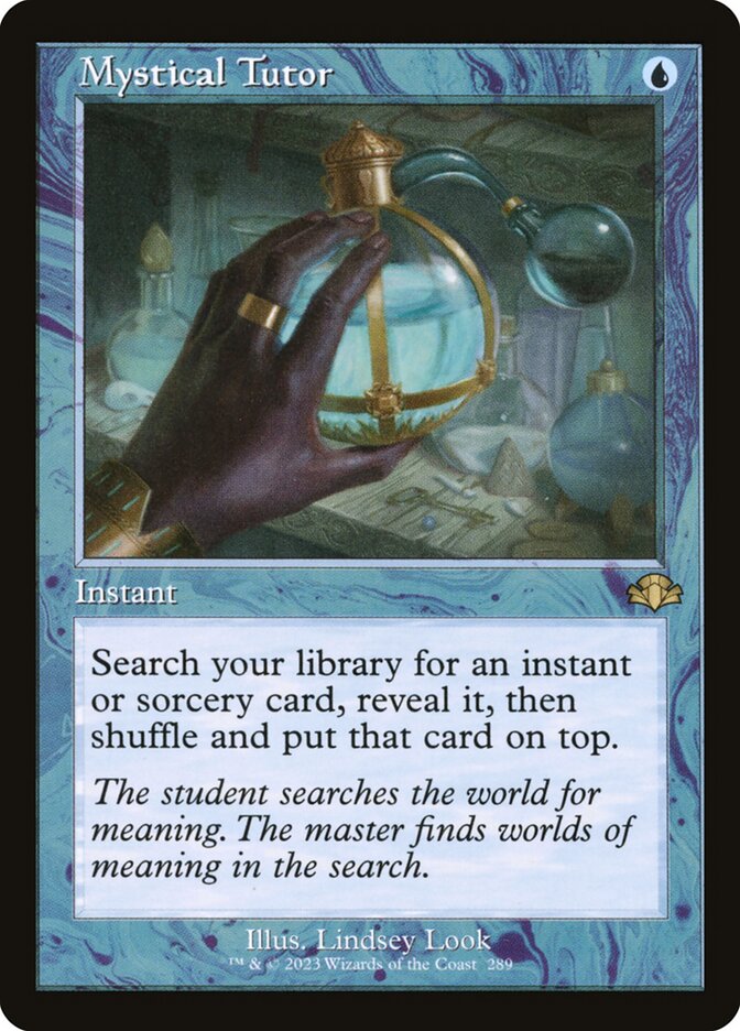 Mystical Tutor 289/261 (Dominaria Remastered)  - Retro