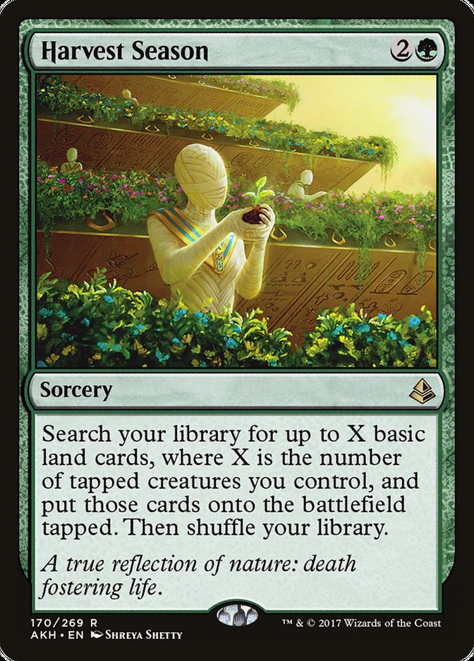 Harvest Season 170 (Amonkhet) 