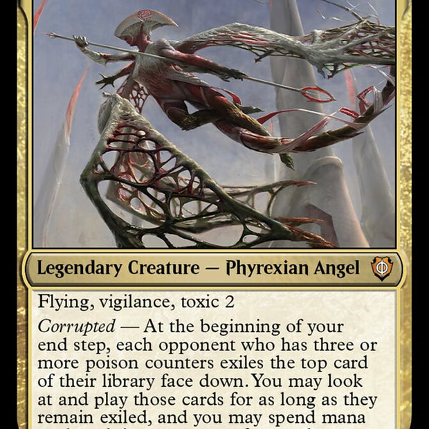 Ixhel, Scion of Atraxa 1 (Commander: Phyrexia: All Will Be One)  - Foil