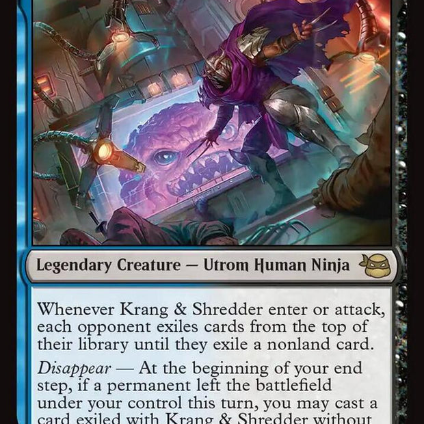 Krang and Shredder 153 (Teenage Mutant Ninja Turtles)  - Foil