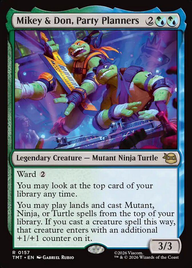 Mikey and Don, Party Planners 157 (Teenage Mutant Ninja Turtles) 