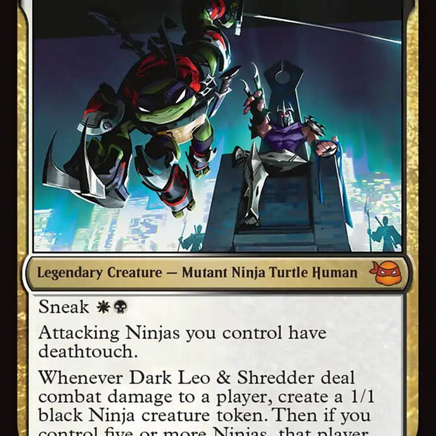 Dark Leo & Shredder 142 (Teenage Mutant Ninja Turtles) 