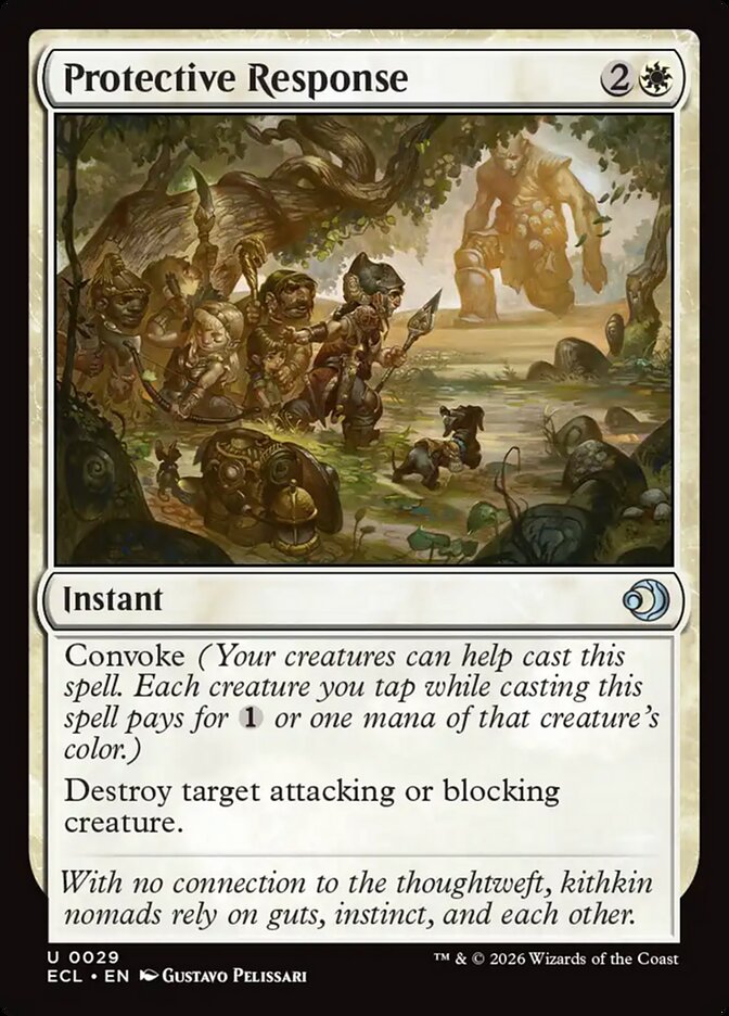 Protective Response 29 (Lorwyn Eclipsed)  - Foil