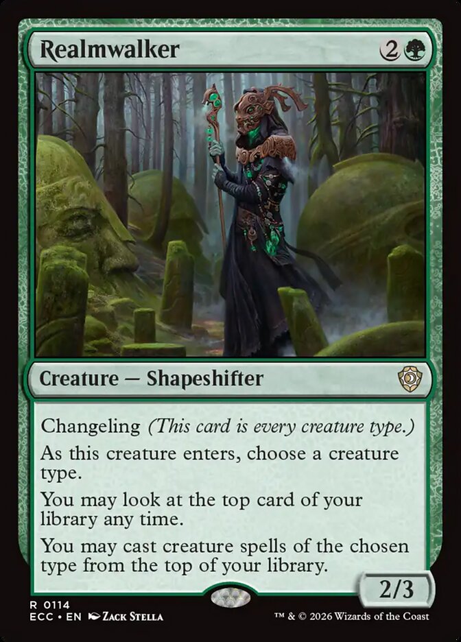 Realmwalker 114 (Commander: Lorwyn Eclipsed) 