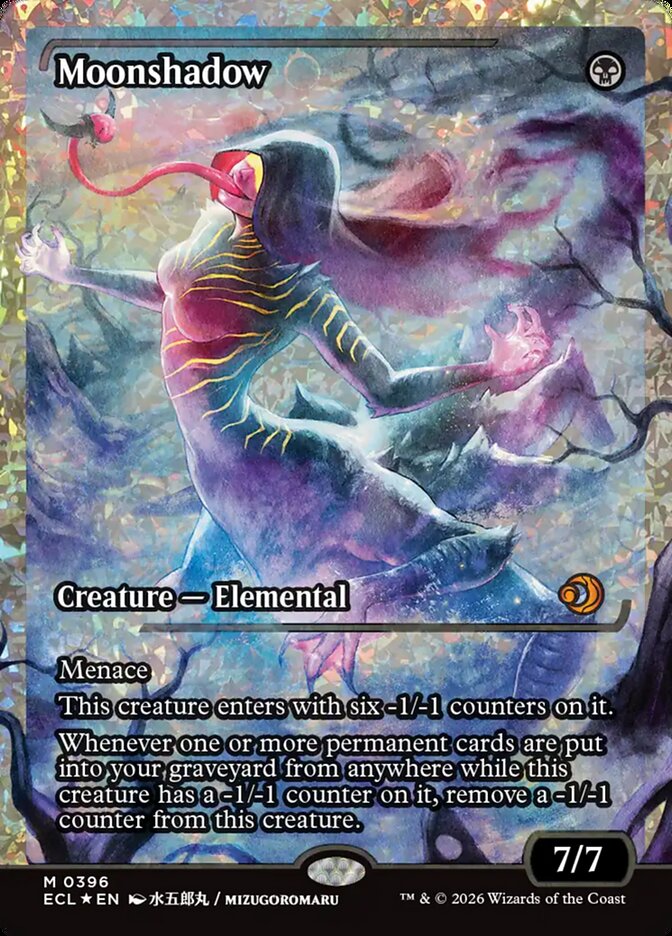 Moonshadow 396/273 (Lorwyn Eclipsed)  - Showcase Fracture Foil