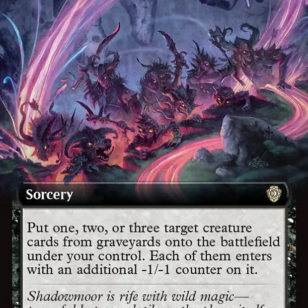 Aberrant Return  27 (Commander: Lorwyn Eclipsed)  - Extended Art