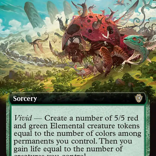 Elemental Spectacle  35/176 (Commander: Lorwyn Eclipsed)  - Extended Art