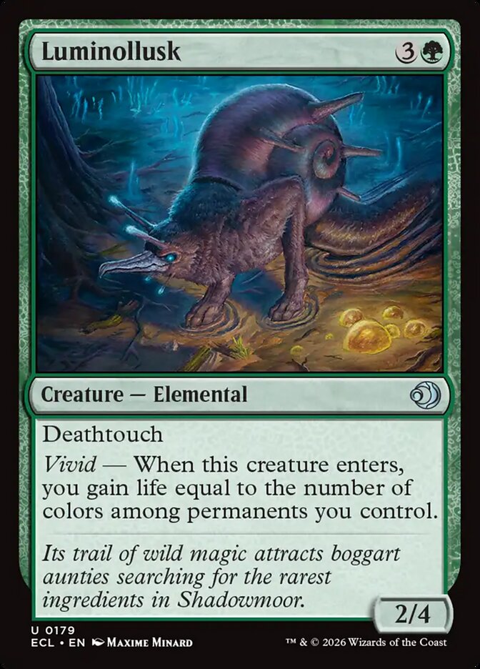 Luminollusk 179/273 (Lorwyn Eclipsed)  - Foil