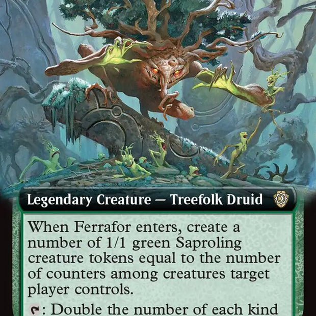 Ferrafor, Young Yew  36/176 (Commander: Lorwyn Eclipsed)  - Extended Art