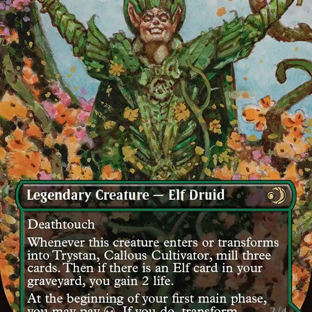 Trystan, Callous Cultivator // Trystan, Penitent Culler 291/273 (Lorwyn Eclipsed) 