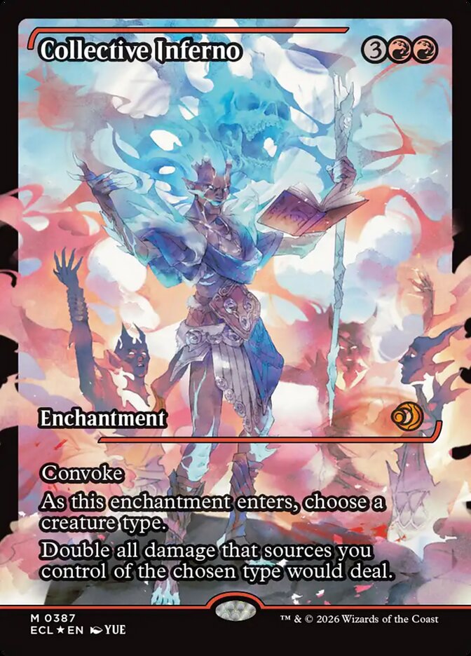 Collective Inferno 387/273 (Lorwyn Eclipsed)  - Showcase Foil