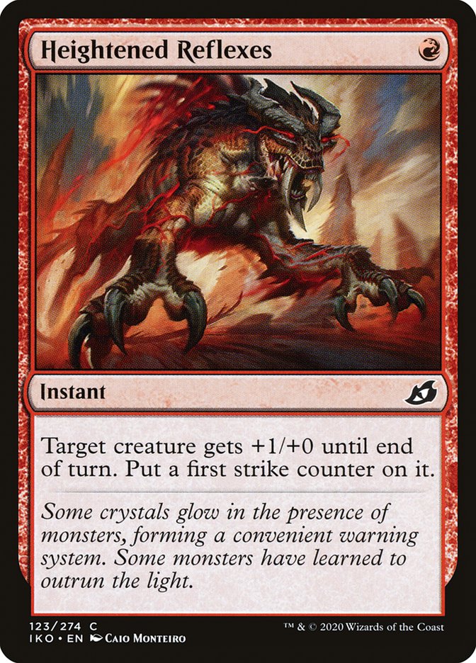 Heightened Reflexes 123/274 (Ikoria: Lair of Behemoths) 
