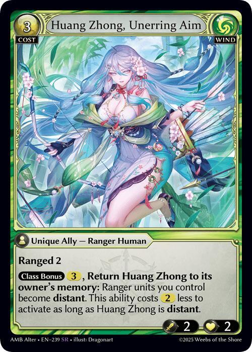 Huang Zhong Unerring Aim (Mortal Ambition Alter Edition) 