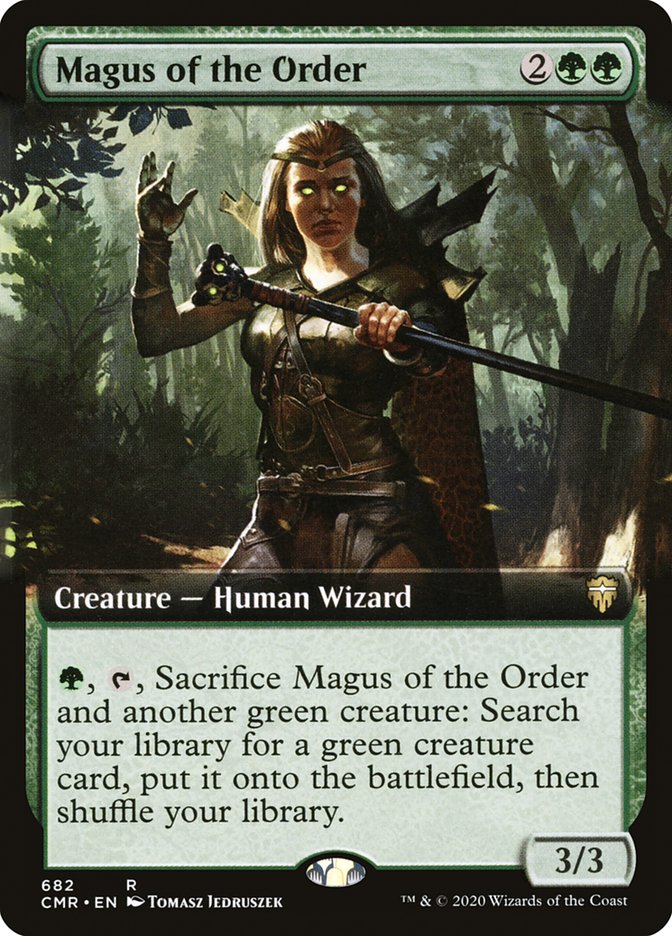Magus of the Order 682/361 (Commander Legends)  - Extended Art