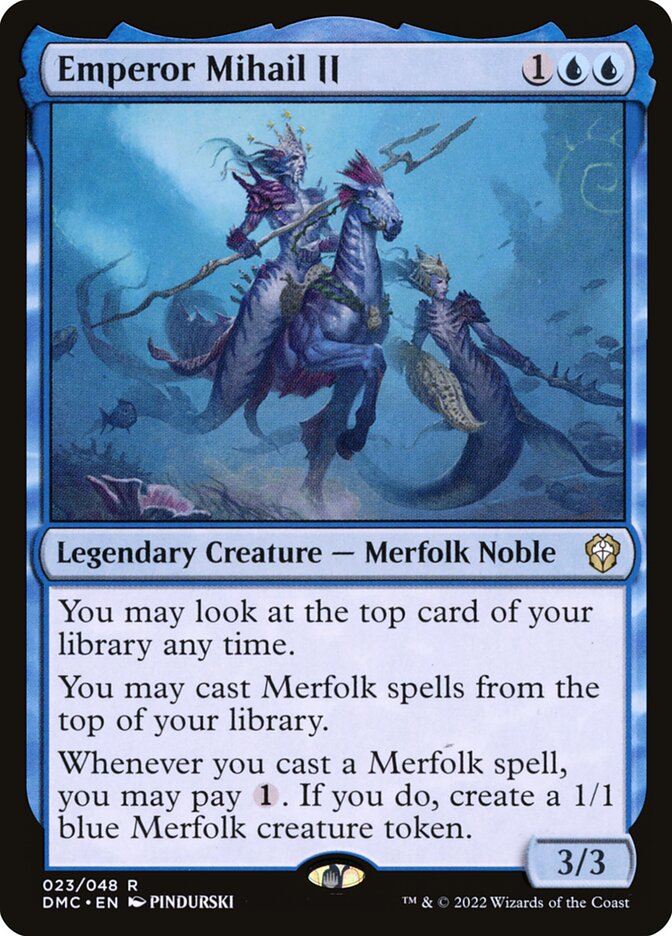 Emperor Mihail II 23/50 (Commander: Dominaria United) 