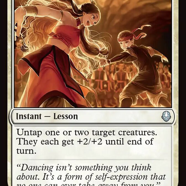 Fancy Footwork 19/286 (Avatar: The Last Airbender)  - Foil