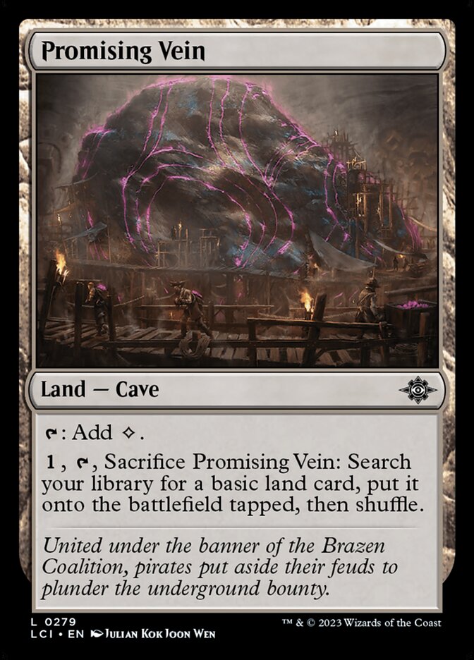 Promising Vein 279/291 (The Lost Caverns of Ixalan) 