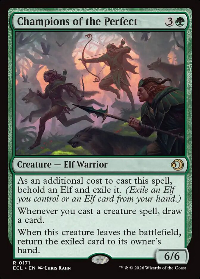 Champions of the Perfect 171 (Lorwyn Eclipsed)  - Foil