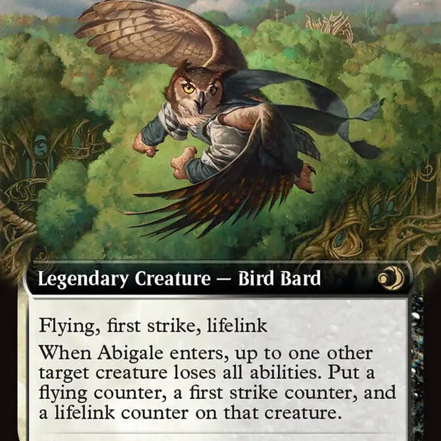 Abigale, Eloquent First-Year 368/273 (Lorwyn Eclipsed)  - Extended Art Foil