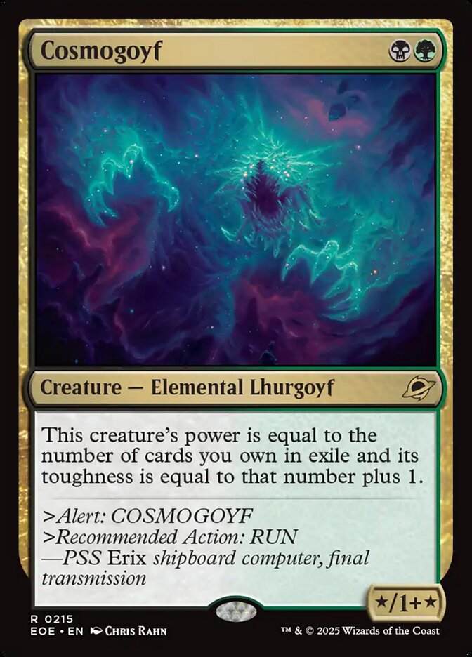 Cosmogoyf 215 (Edge of Eternities)  - Foil
