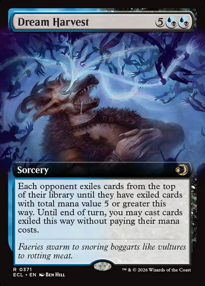 Dream Harvest 371/273 (Lorwyn Eclipsed)  - Extended Art