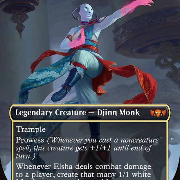 Elsha, Threefold Master 2 (Commander: Tarkir: Dragonstorm)  - Borderless