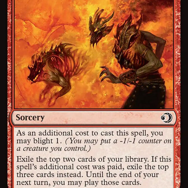 Burning Curiosity 129/273 (Lorwyn Eclipsed) 