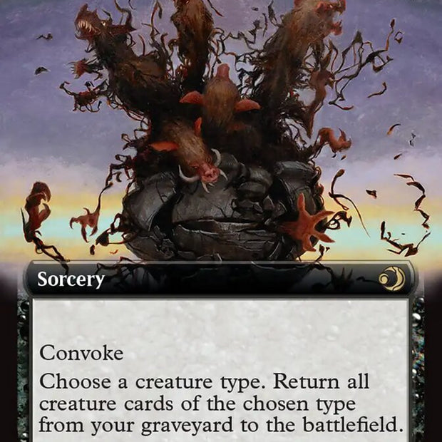 Bloodline Bidding  359 (Lorwyn Eclipsed)  - Extended Art Foil