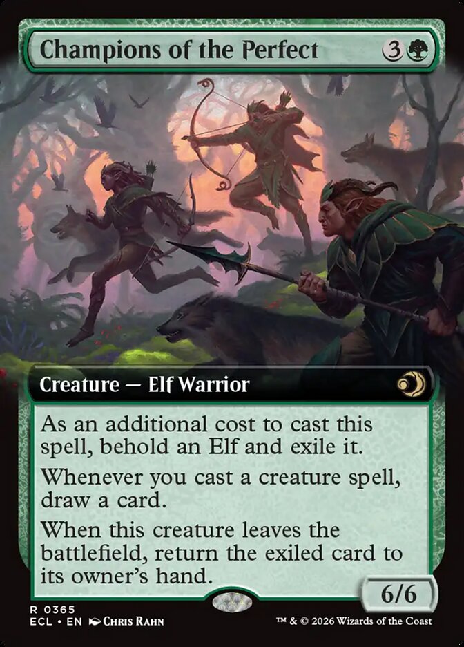 Champions of the Perfect 365 (Lorwyn Eclipsed)  - Extended Art