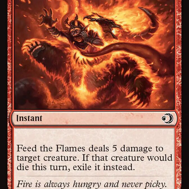 Feed the Flames 137/273 (Lorwyn Eclipsed)  - Foil