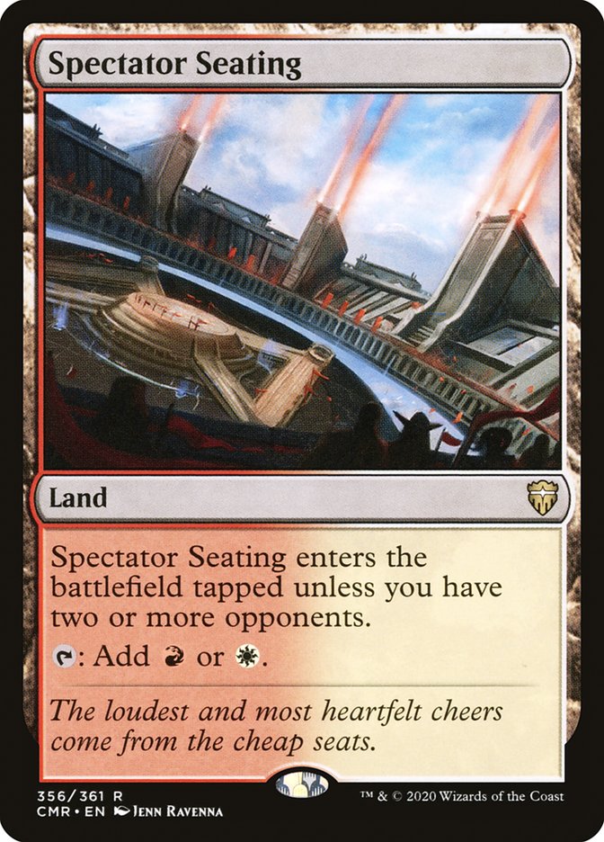 Spectator Seating 356 (Commander Legends)  - Foil