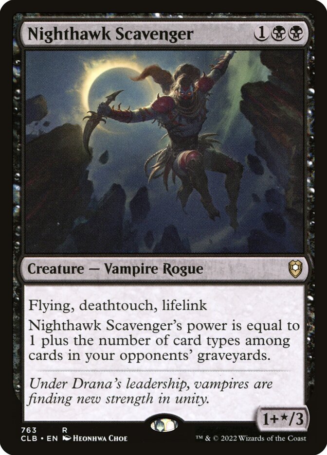 Nighthawk Scavenger 763 (Commander Legends: Battle for Baldur's Gate) 