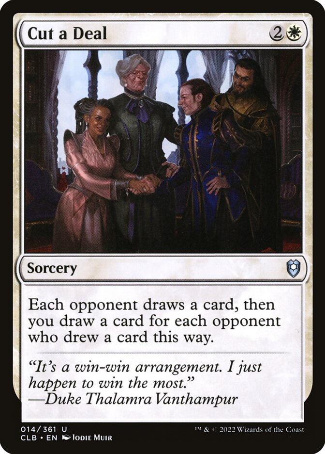 Cut a Deal 14 (Commander Legends: Battle for Baldur's Gate) 