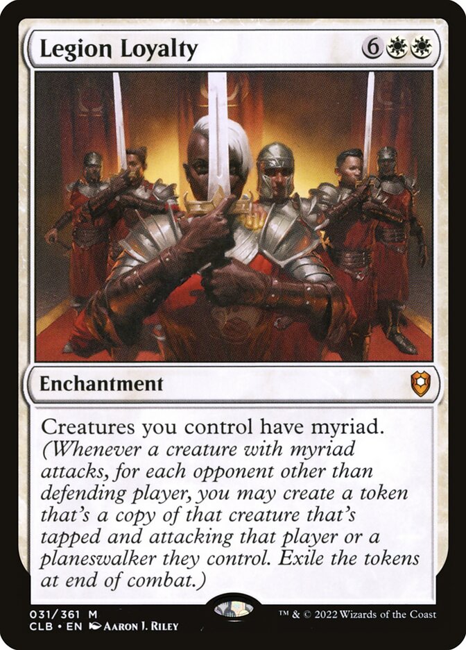Legion Loyalty 31/361 (Commander Legends: Battle for Baldur's Gate) 