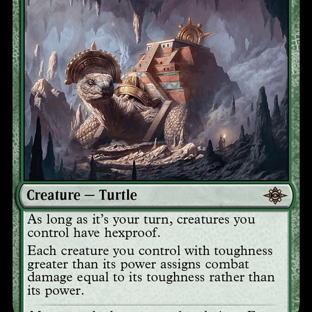 Bedrock Tortoise 176/291 (The Lost Caverns of Ixalan)  - Foil