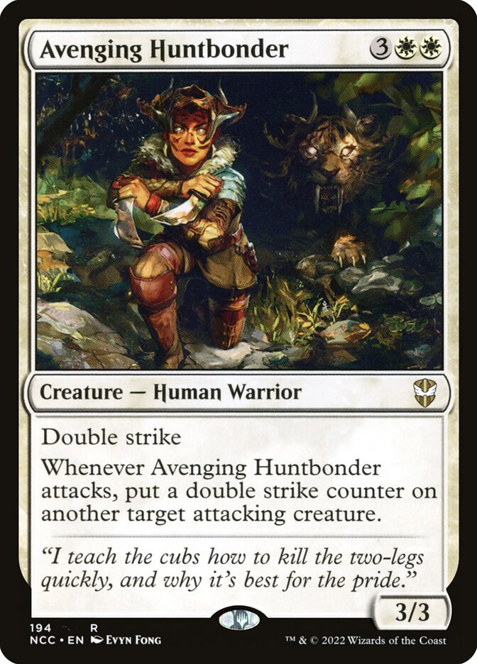 Avenging Huntbonder 194 (Commander: Streets of New Capenna) 